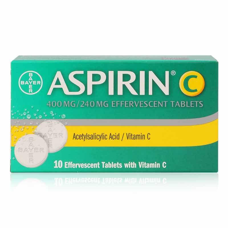 Aspirin C Effervescent Tablets 10'S