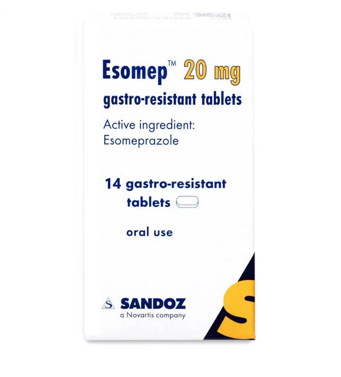 Esomep 20Mg Tab 14'S 05Va