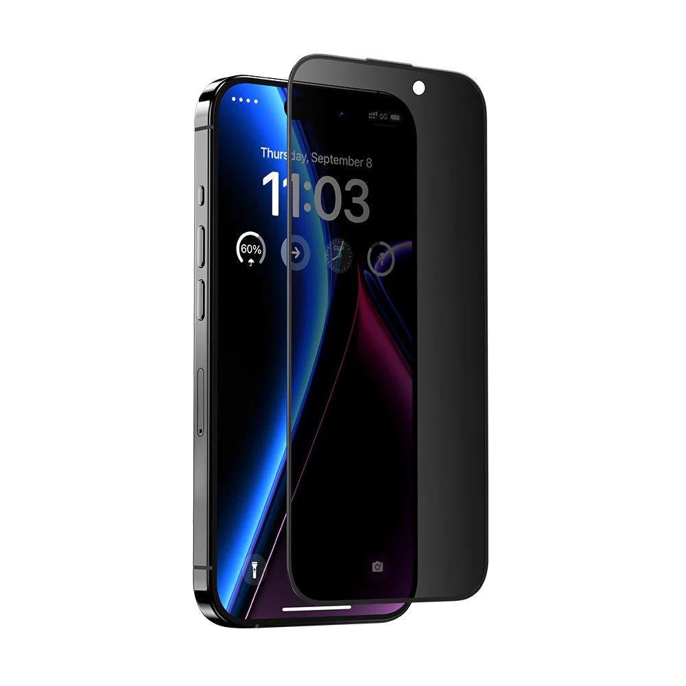 Benks Ultra Shield Screen Protector Ip15 Pro（0.3/Privacy/Black）