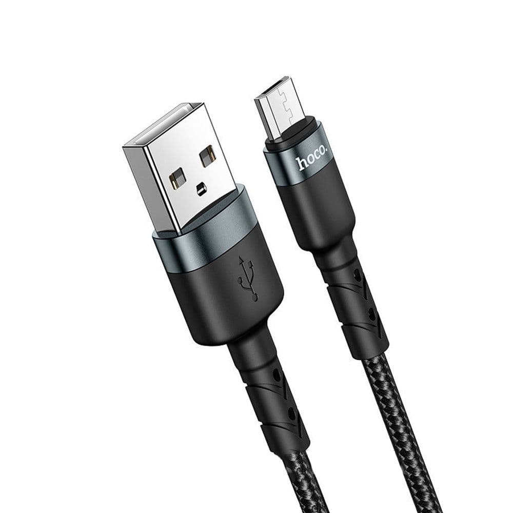 Usb - A To Micro Charging Data Cable 2.4A 1.0 Mtr - Hoco Du46