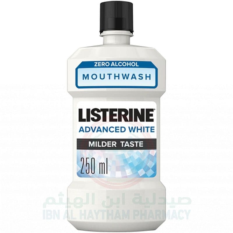 Listerine Advanced White Milder Taste 250Ml