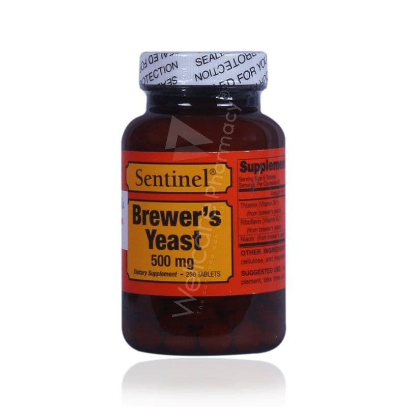 Sentinel Brewer Yeast 500 Mg 250'S