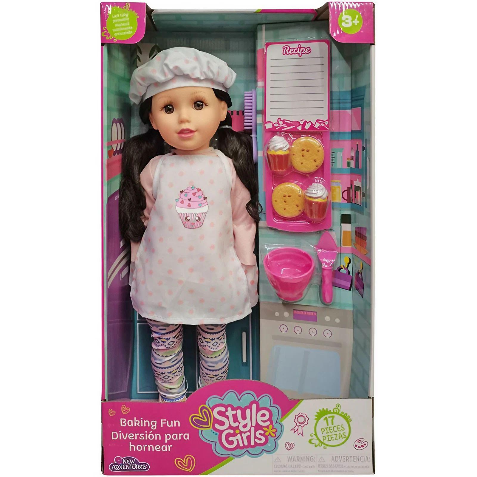 Baby Maziuna Style Girls Baking Fun Playset (45.72 Cm)