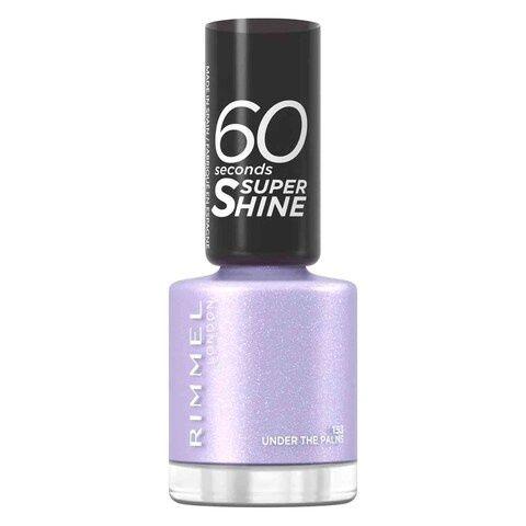 Rimmel London 60 Sec Super Shine Nail Polish 153 Under The Palms 8 Ml