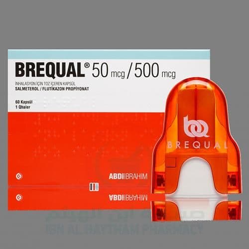 Brequal 50/500Mcg Capsules For Inhalation 60S