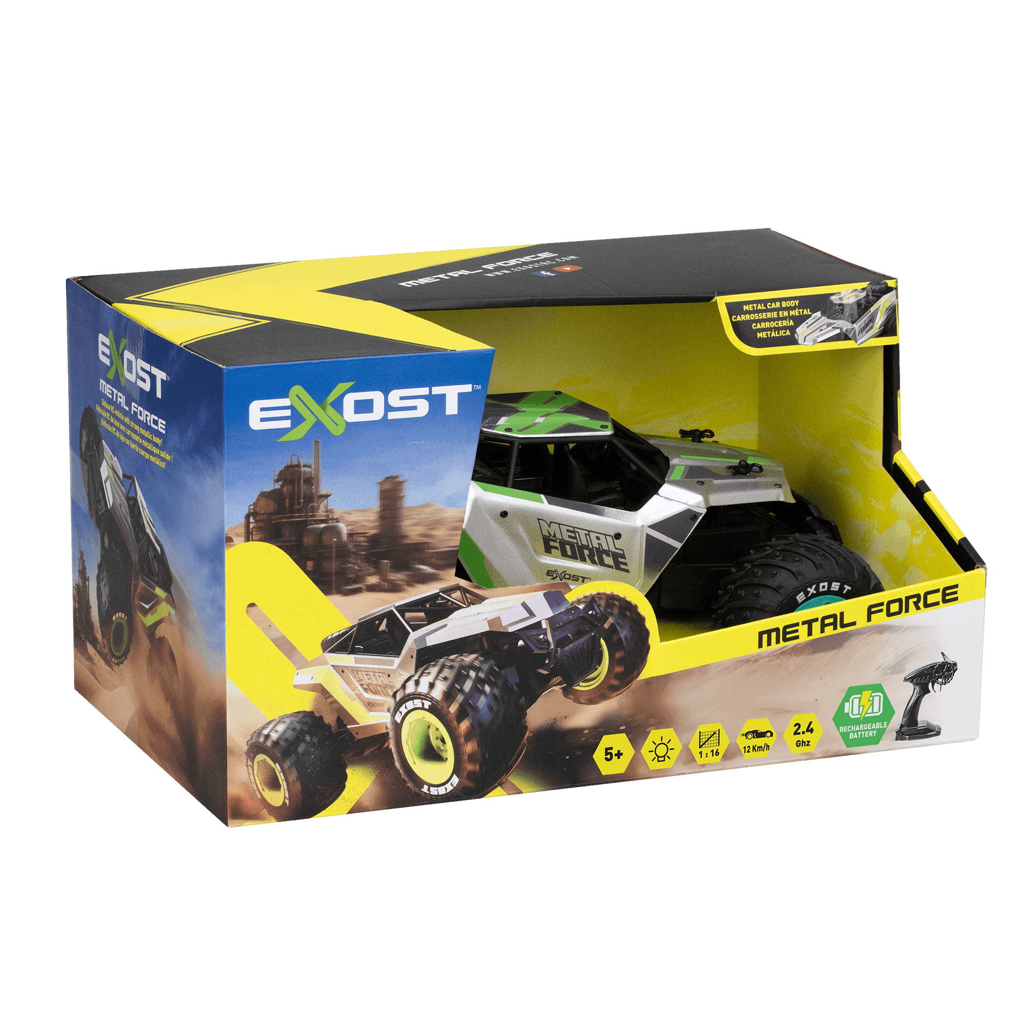 Exost Metal Force Remote Control Car (1:16)