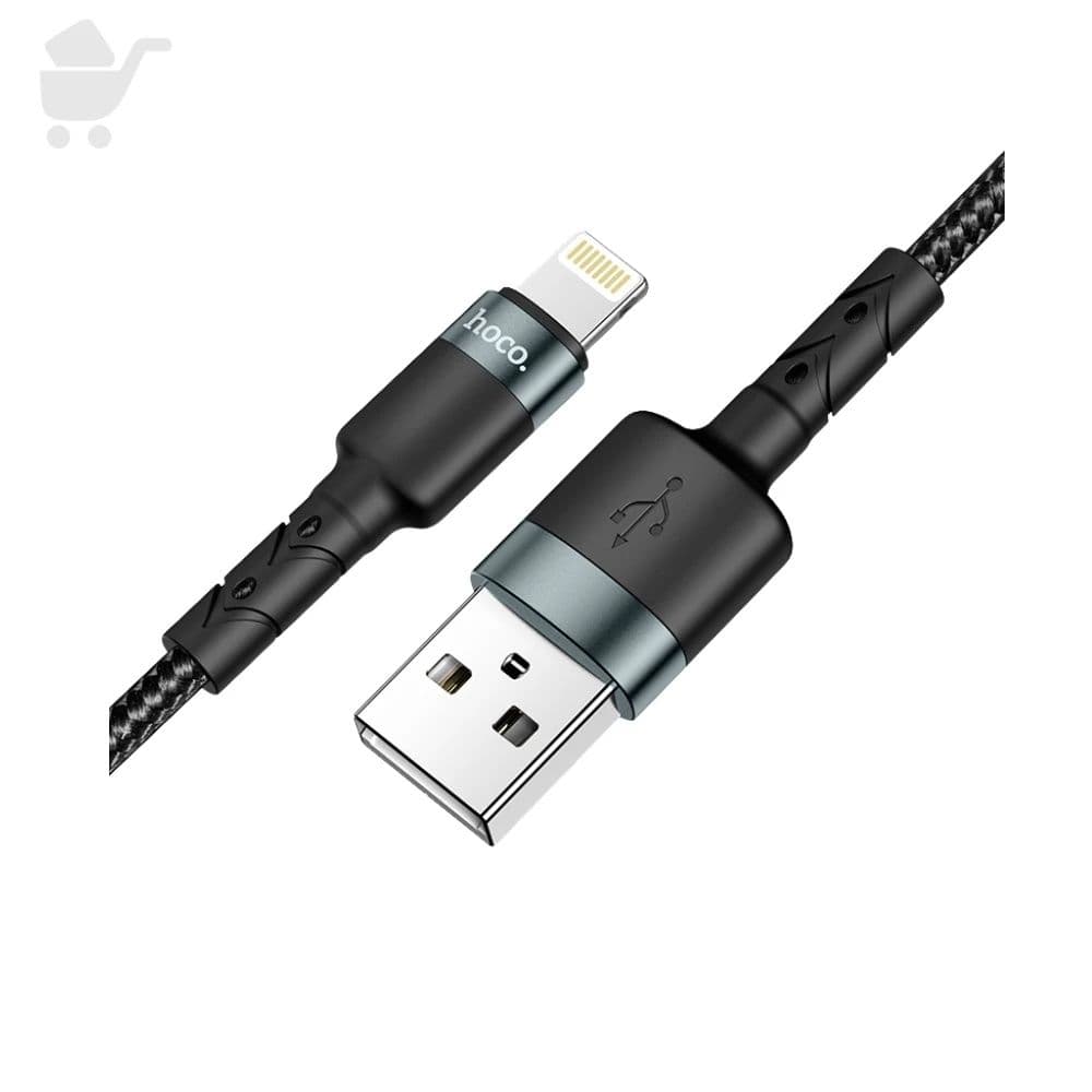 Usb - A To Lightning Charging Data Cable 2.4A 1.0 Mtr - Hoco Du46