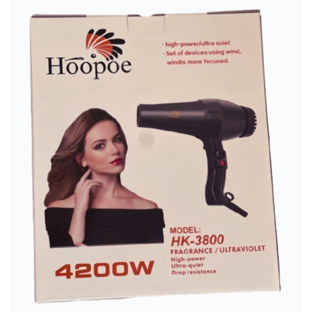 Hoopoe Hair Dryer Black