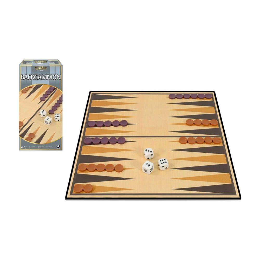 Ambassador Classic Games Backgammon Game