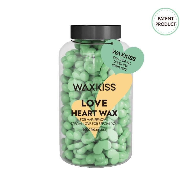 Heart Shape Hard Wax 300G Green