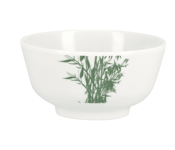 Royalford Rf9891 3.75 Inch Melamin Ware Bamboos Soup Bowl - White