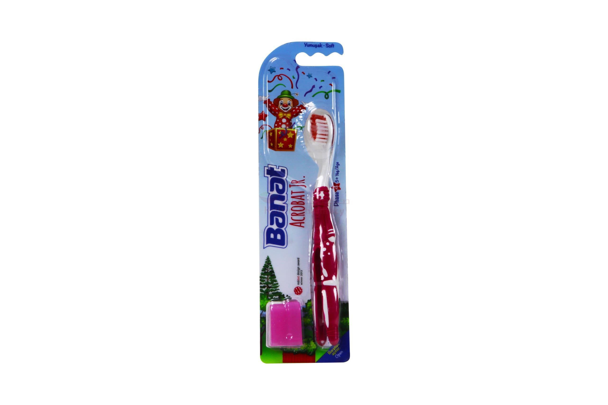 Banat Acrobat Junior Soft Toothbrush  1 PC