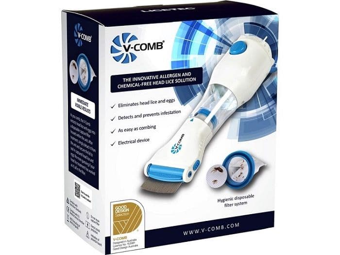 V-Comb Electric Head Lice Comb