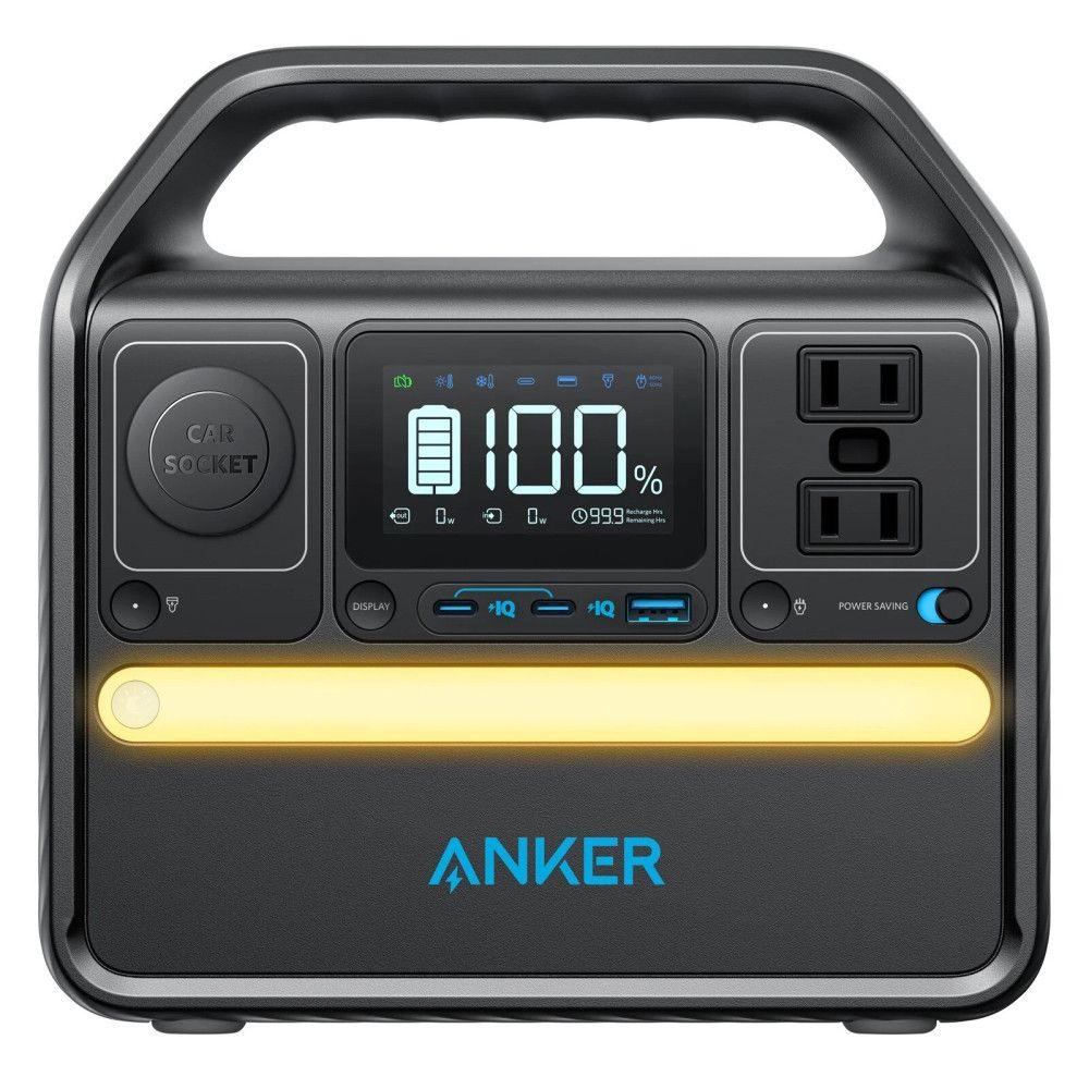 Anker 522 Portable Power Station (Powerhouse 522 - 299Wh | 300W) A1721211 – Black