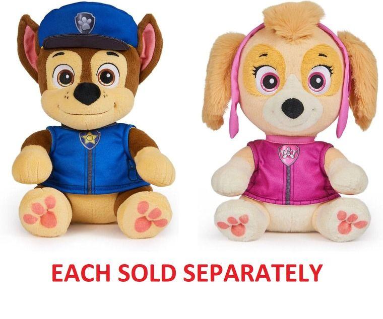 Paw Patrol Bedtime Plush Assorted2 (Chase-Skye)