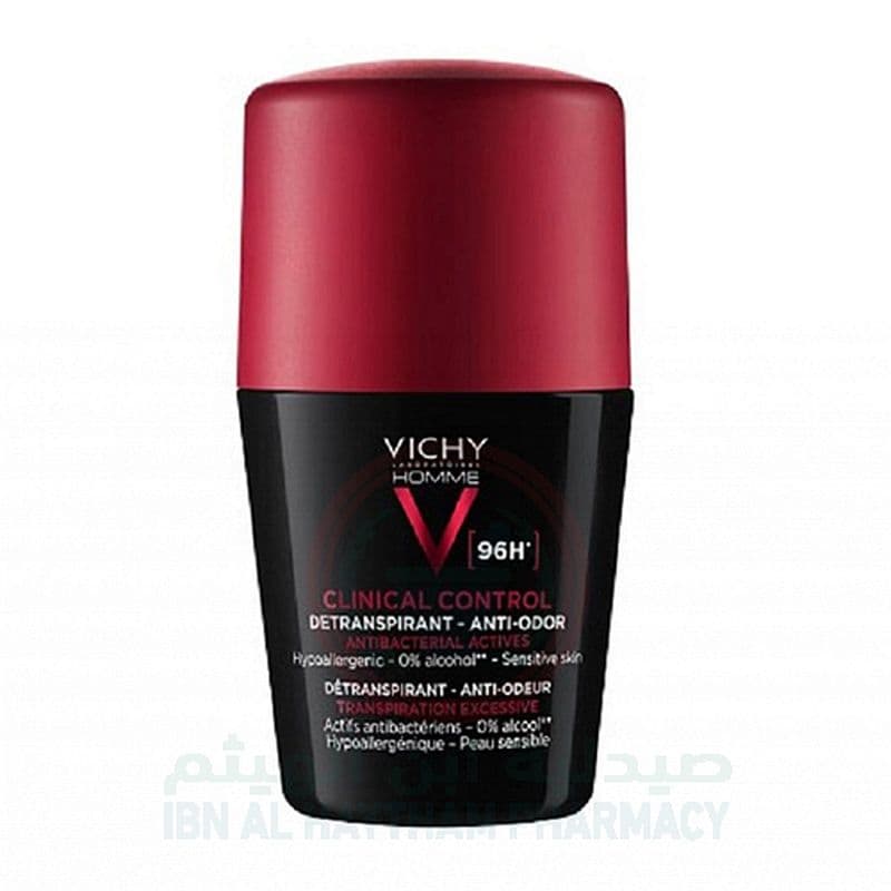 Vichy Deodorant Clinical Control Roll-On 96H Men