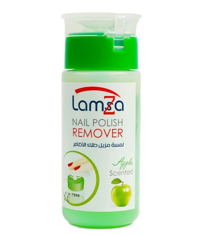 Lamsa Nail Polish Remover Pump Apple Scent 100 Ml