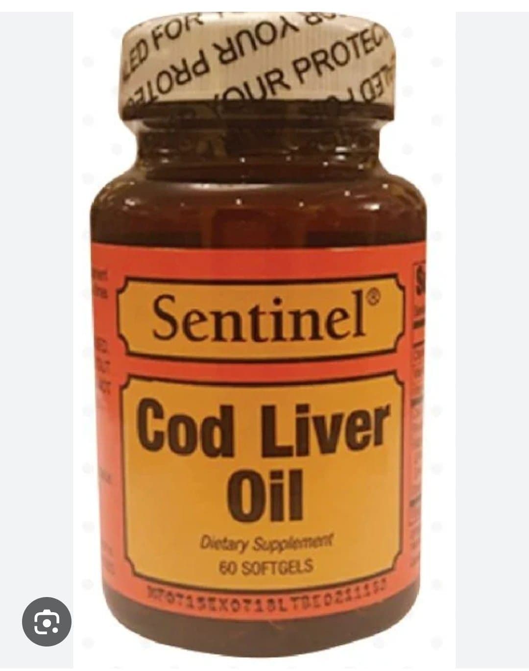 Sentinel Cod Liver Oil Cap 60 S