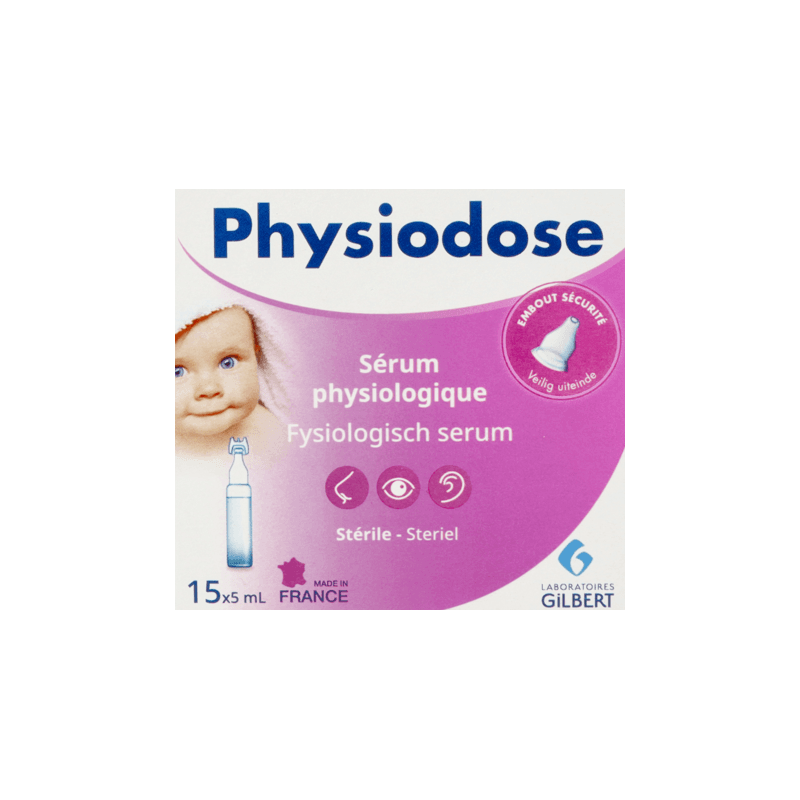 Physiodose Saline Solution 15X5 Ml