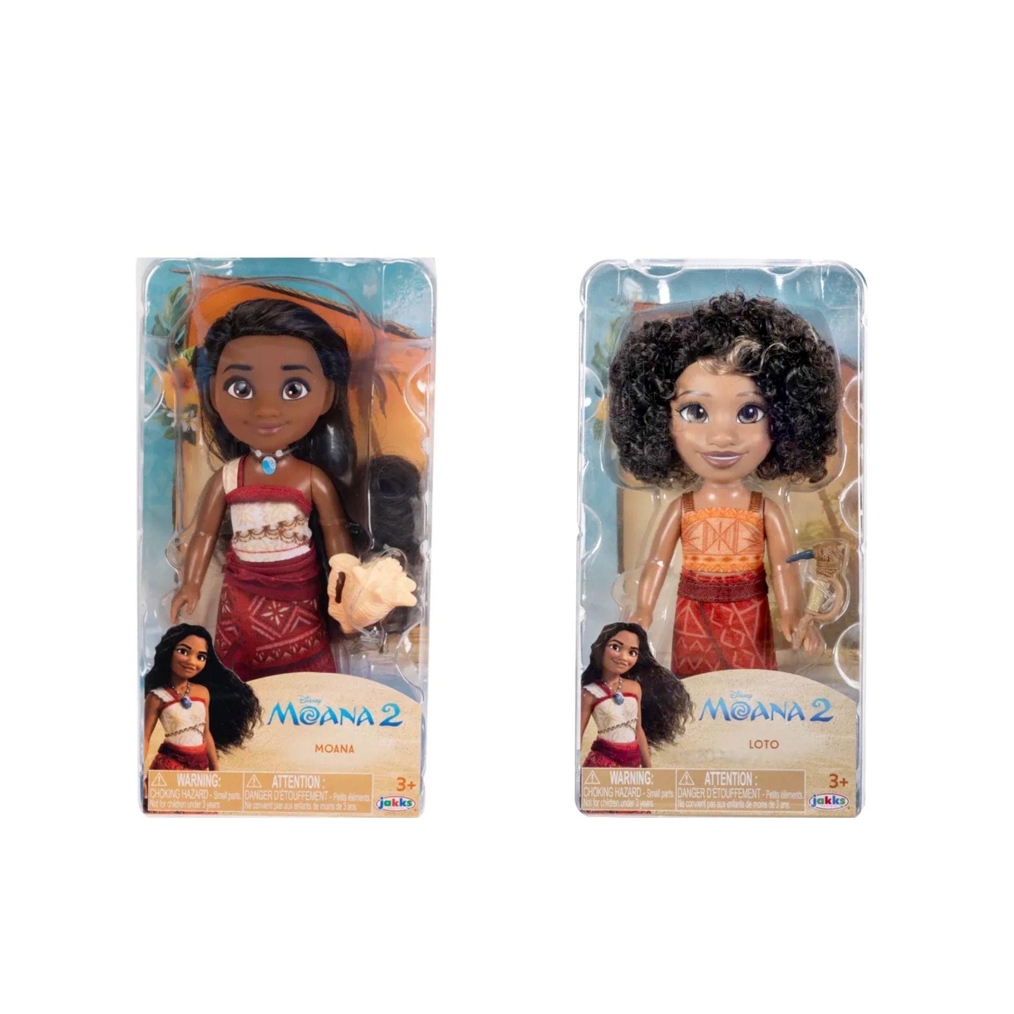 Disney Moana 2 Petite Doll (15 Cm, Assorted)