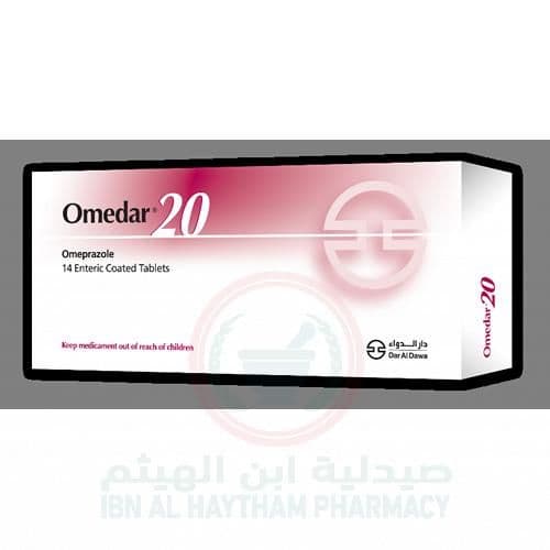 Omedar 20Mg Tablets 14'S