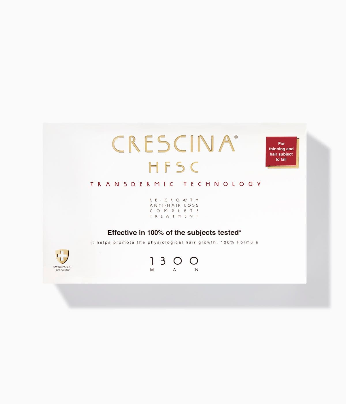 Crescina Transdermic Hfsc 1300 Hair Ampoules Man (10+10 3,5Ml) No.12790