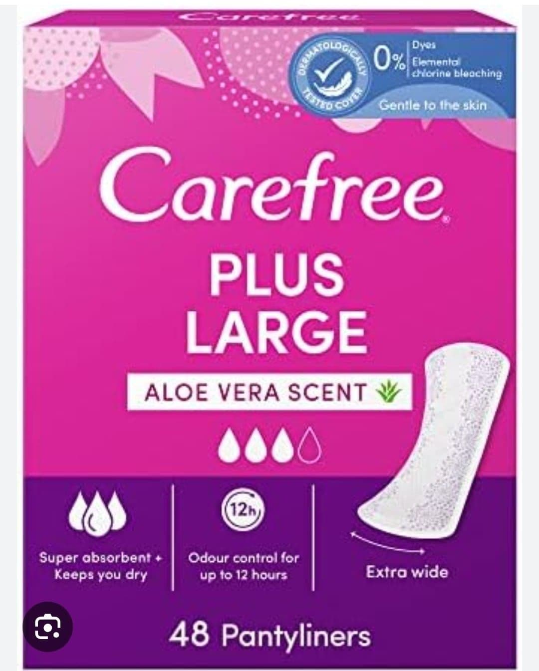 Carefree Plus Large Aloe 48 S