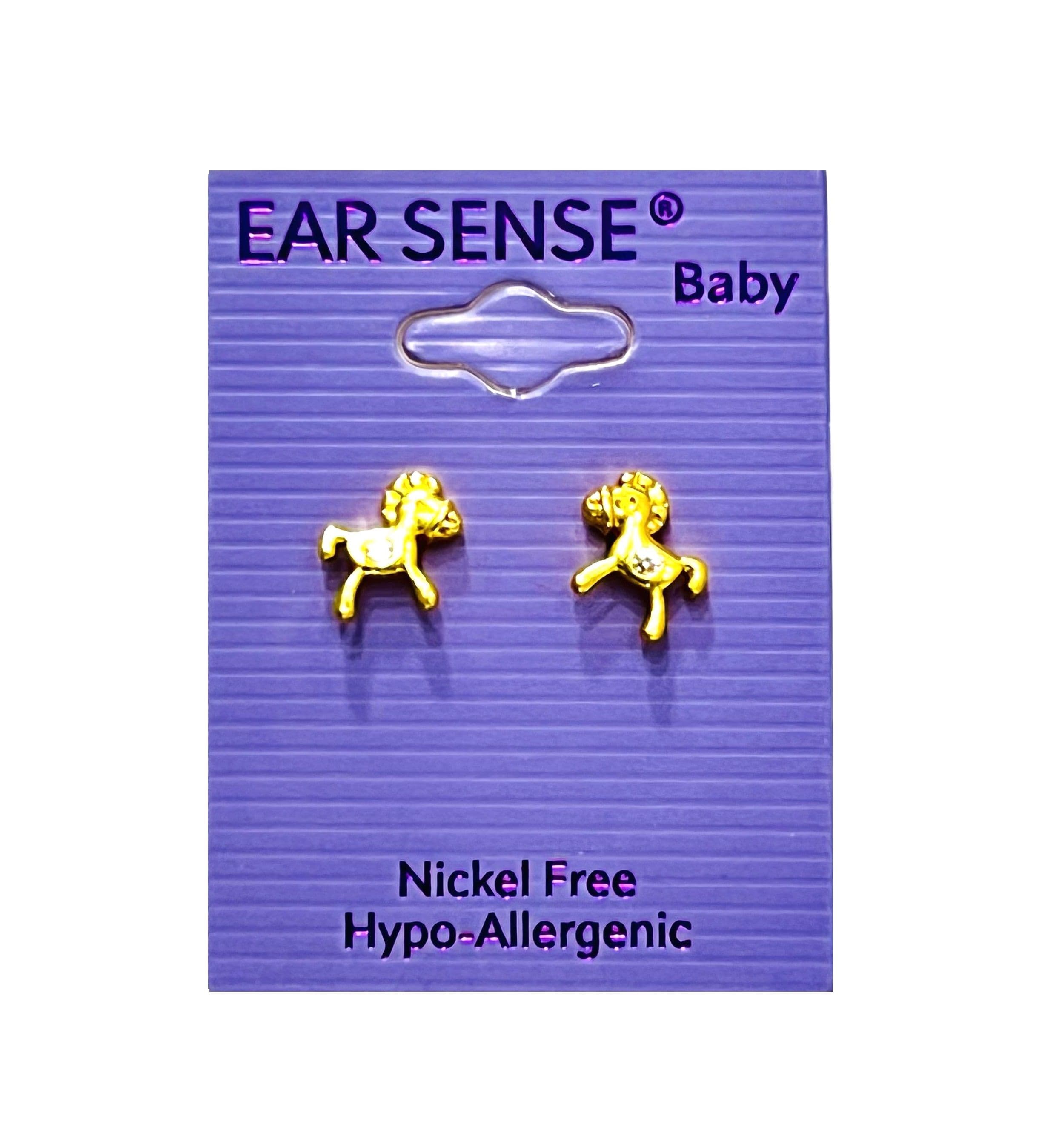 Ear Sense Nickle Free Hypo Allergenic Baby Ear Ring Model 11 Gold