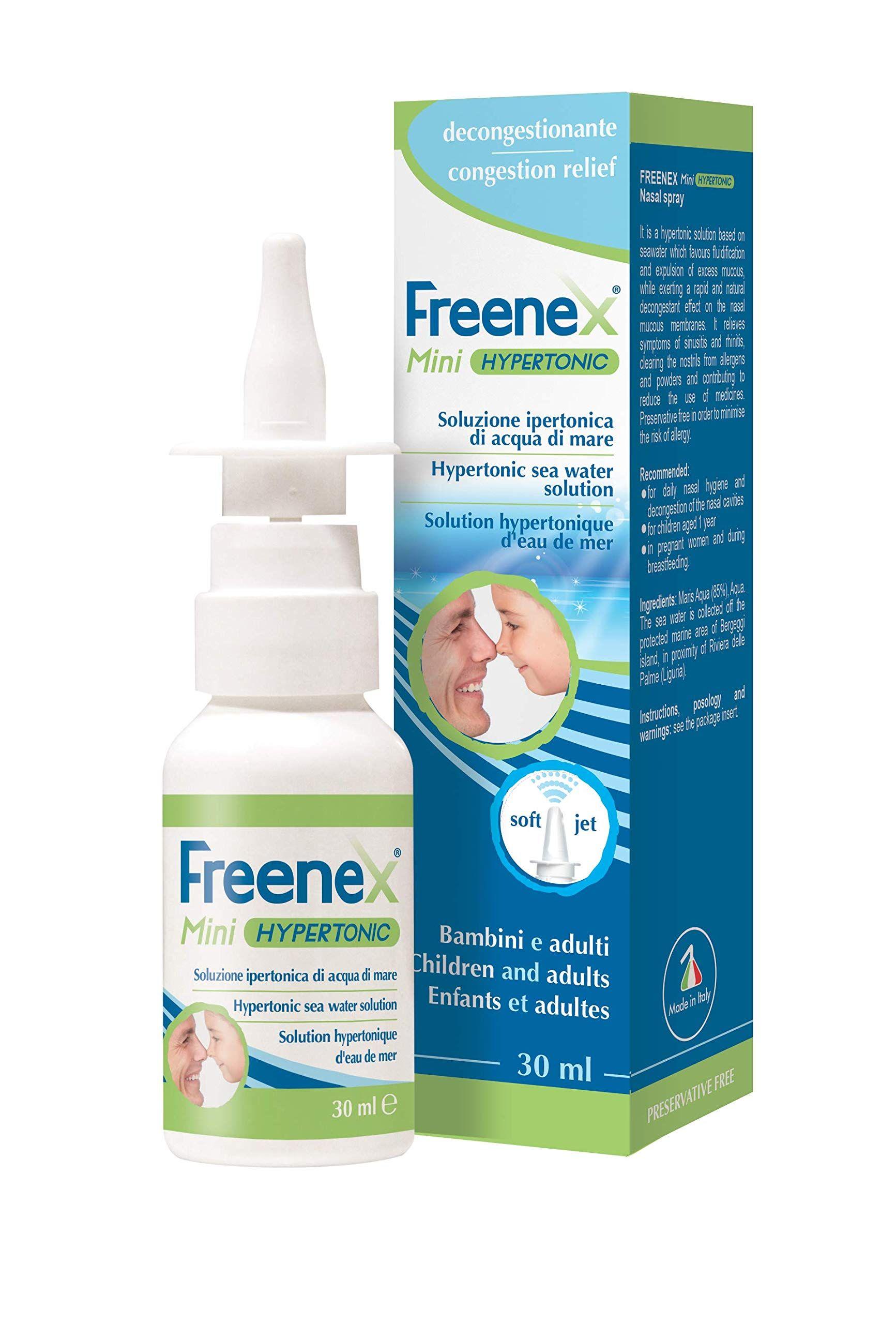 Freenex Mini Hypertonic Sea Water Nasal Solution 30Ml