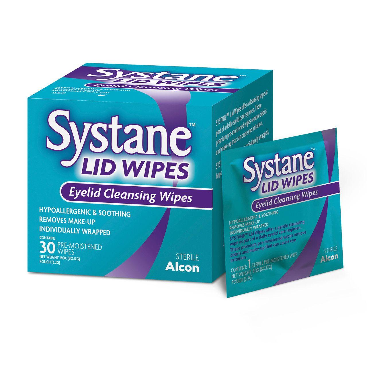 Systane Lid Wipes 30'S 019P