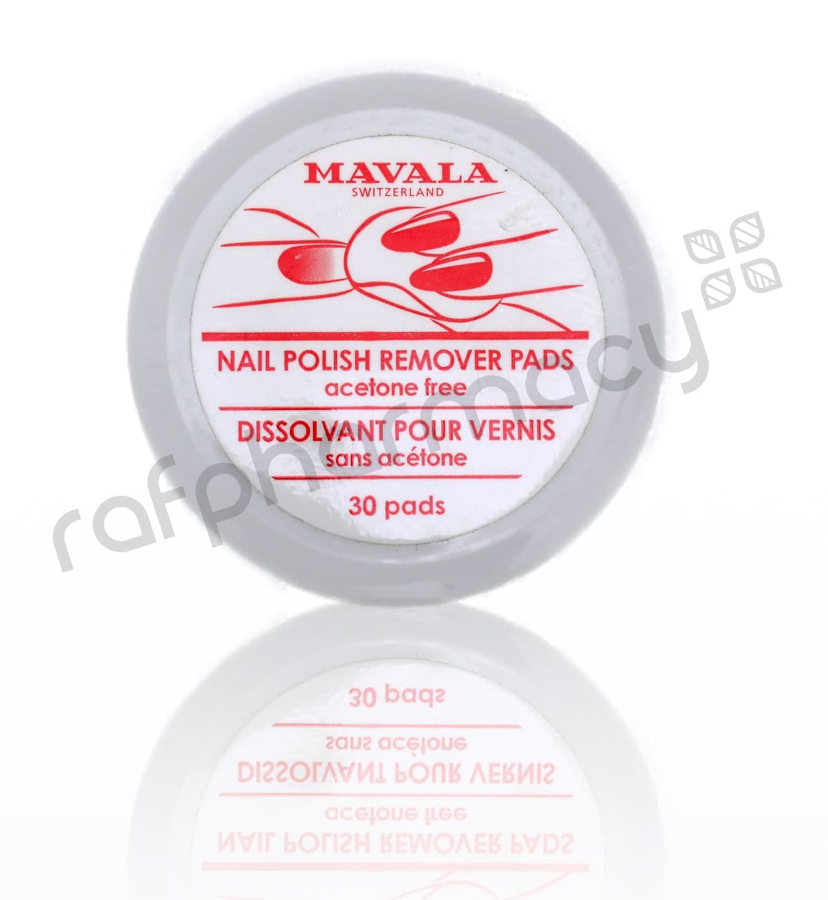 Mavala Nail Polish Remover Pads 30'S