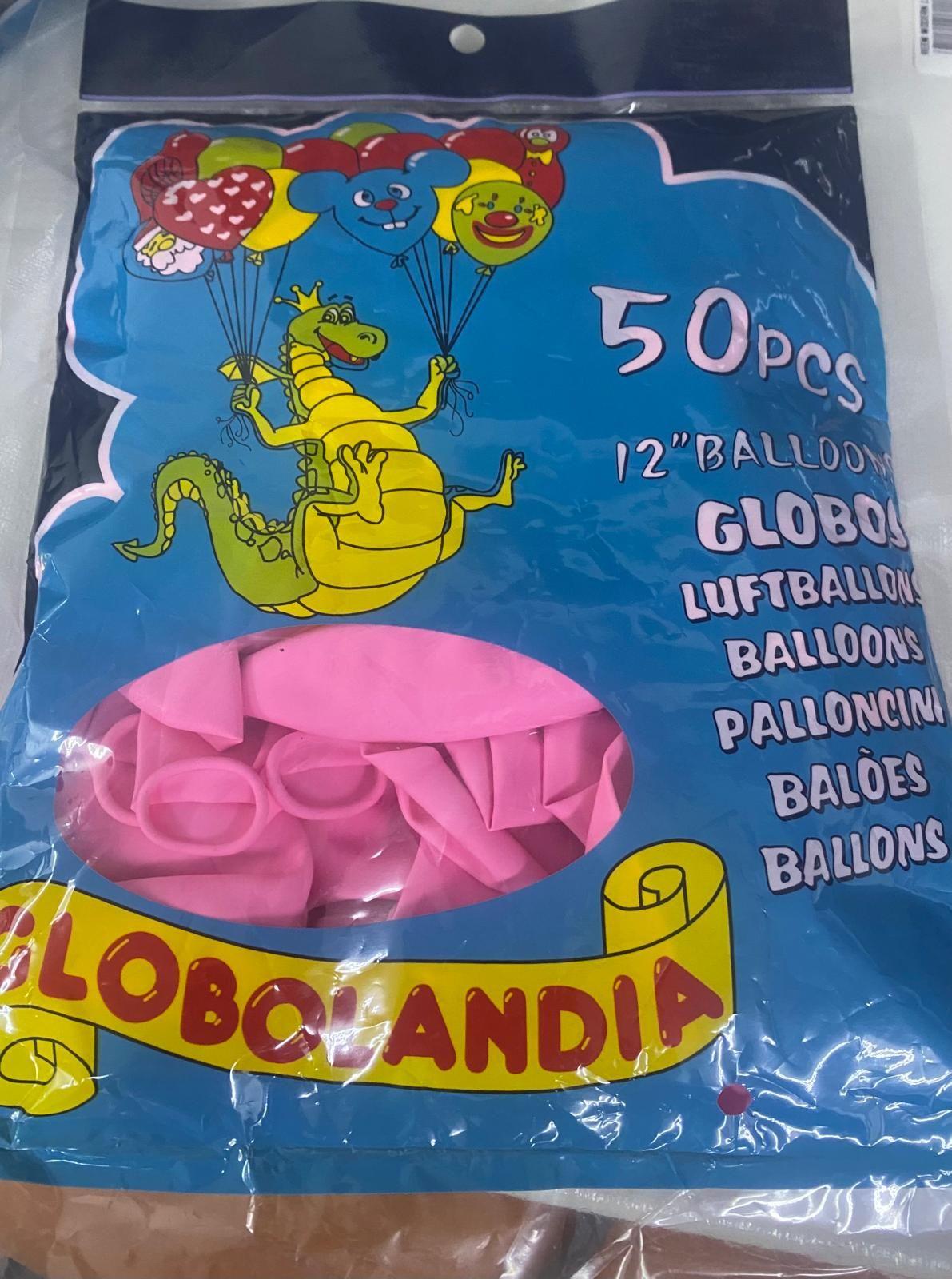 Baloons 50 Pcs Pink Colour