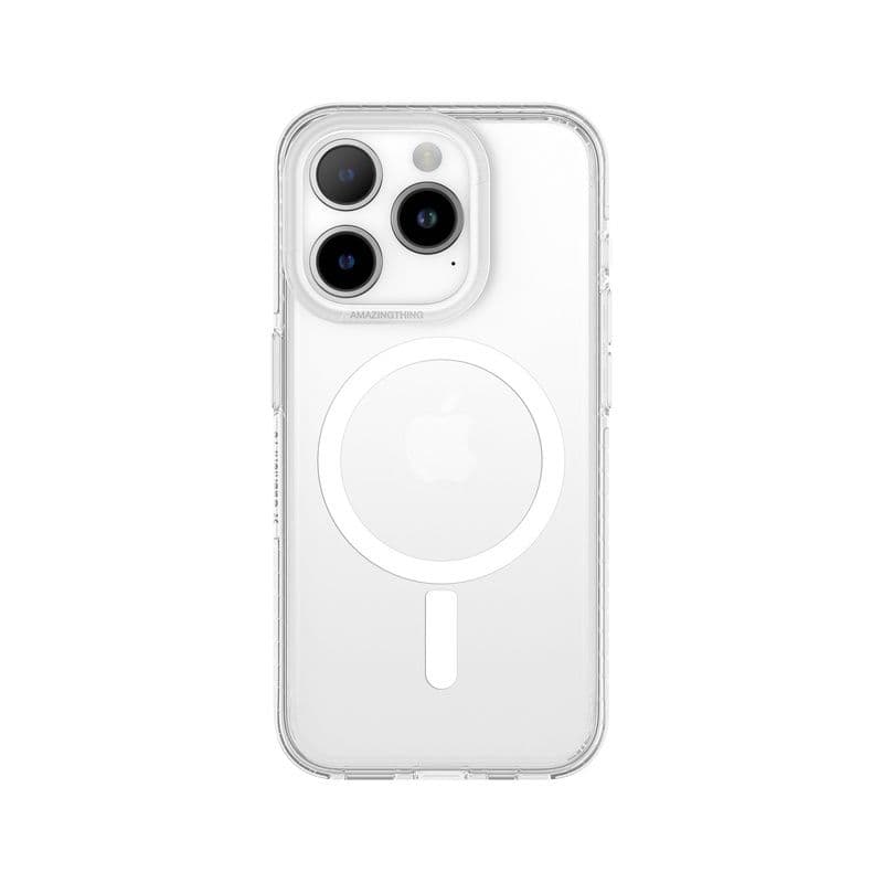 Amazing Thing Minimal Magsafe Drop Proof Case For Iphone 15 6.1 Pro 2023 Transparent