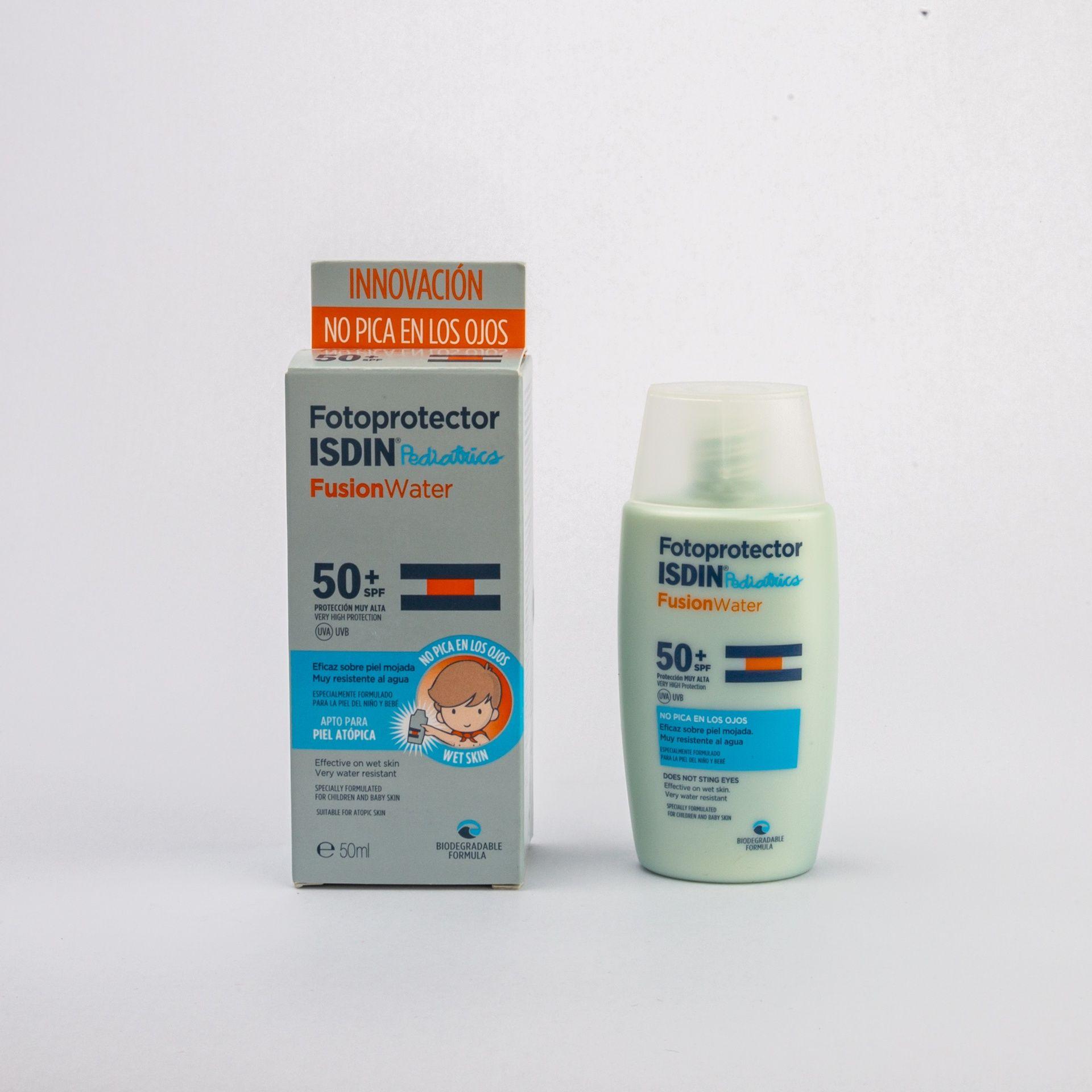 Isdin Fotoprotector Fusion Water Spf 50+ 50Ml Pediatrics