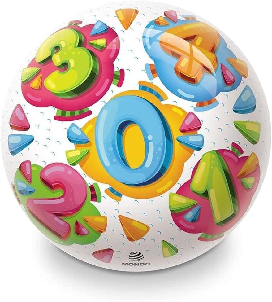 Mondo Pvc Bio Ball Numbers 23Cm