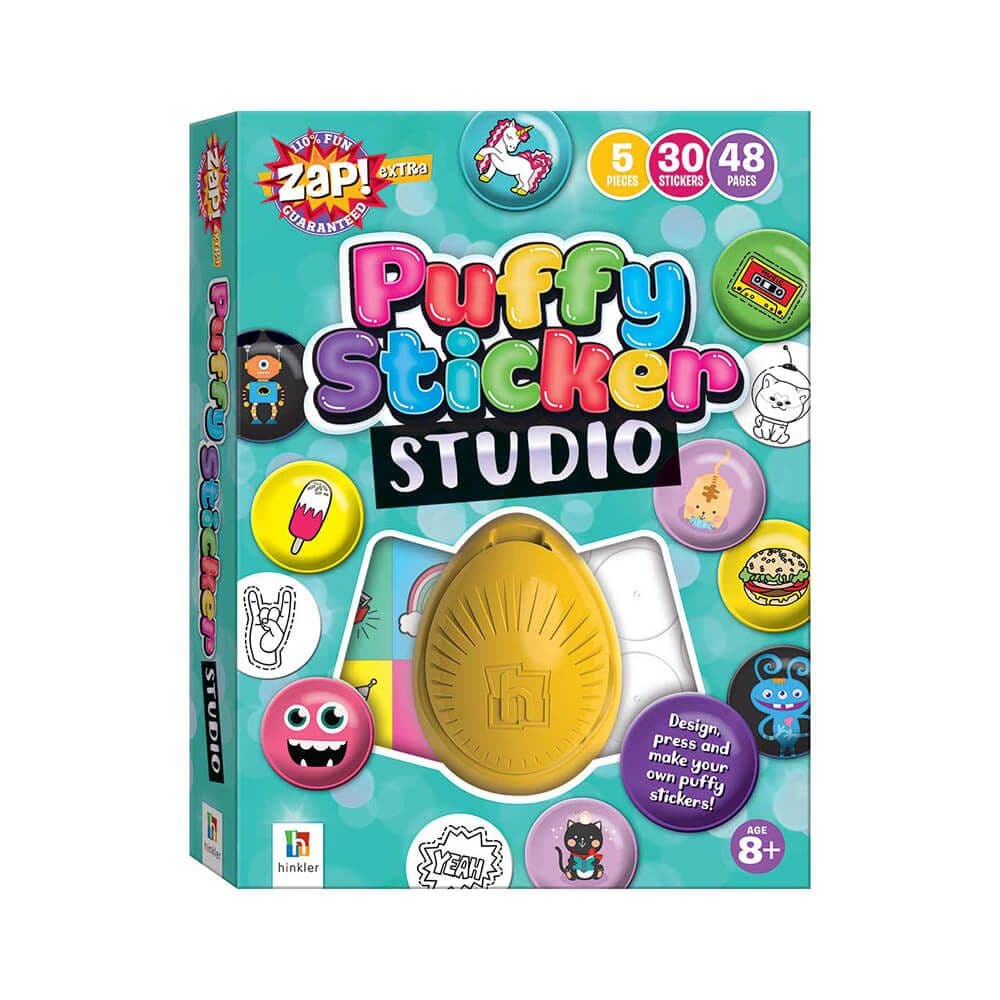 Hinkler Zap! Extra Puffy Sticker Studio Diy Kit