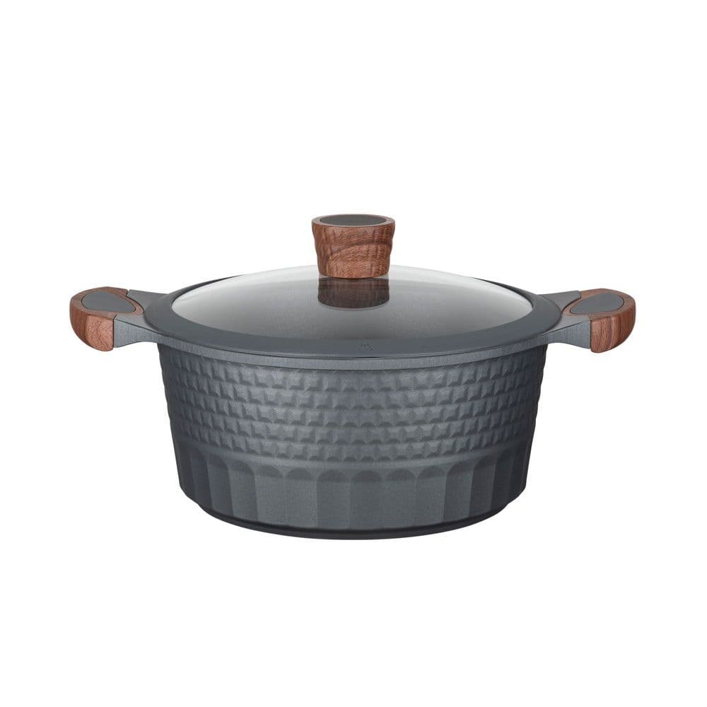 Resto 93503 Casserole With Lid Ø24 H=11.5 Cm 4.6 L / 6 (Buy 1 Get 1 Free)