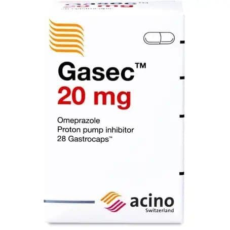 Gasec 20 Mg Cap 28 S