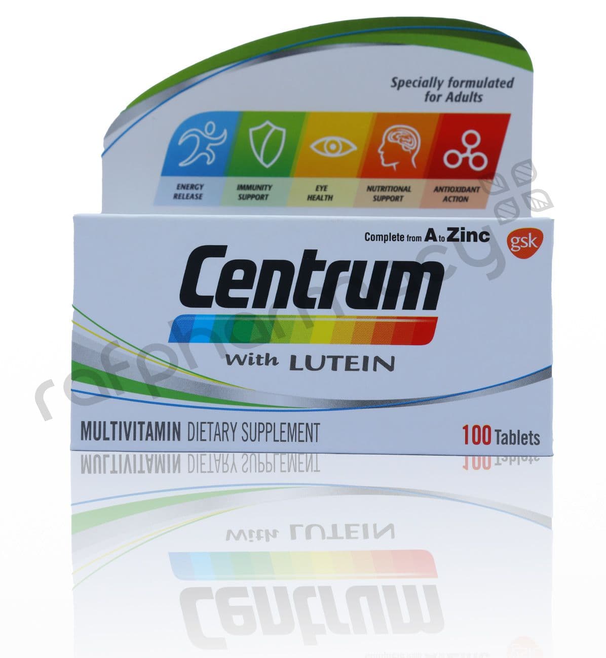 Centrum With Lutein Tab 100'S