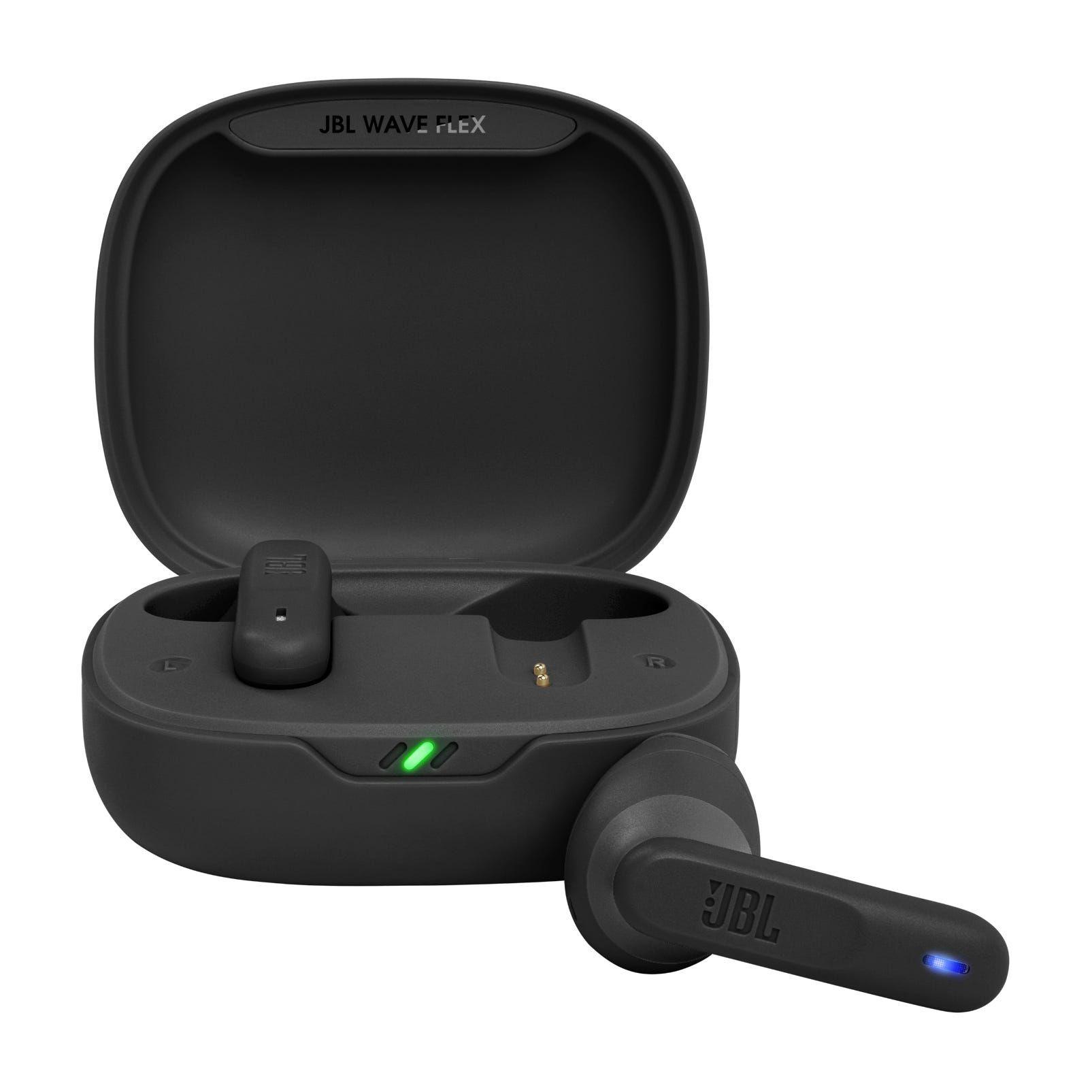 Jbl Waveflex Black True Wireless Earbuds