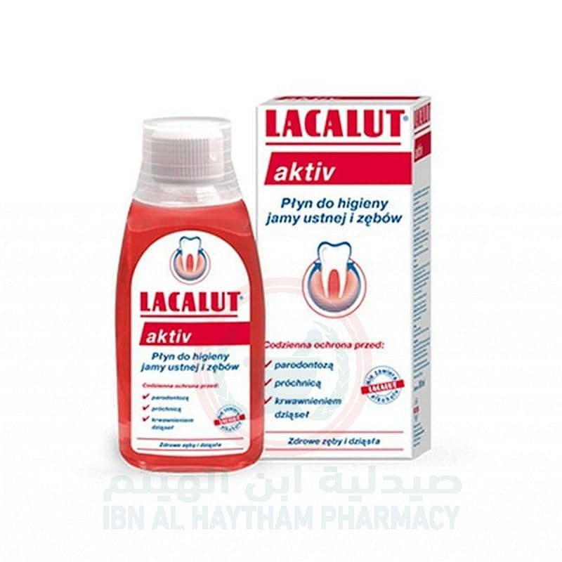 Lacalut Mouthwash Active 300Ml