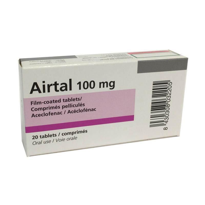 Airtal 100Mg Tab 40'S