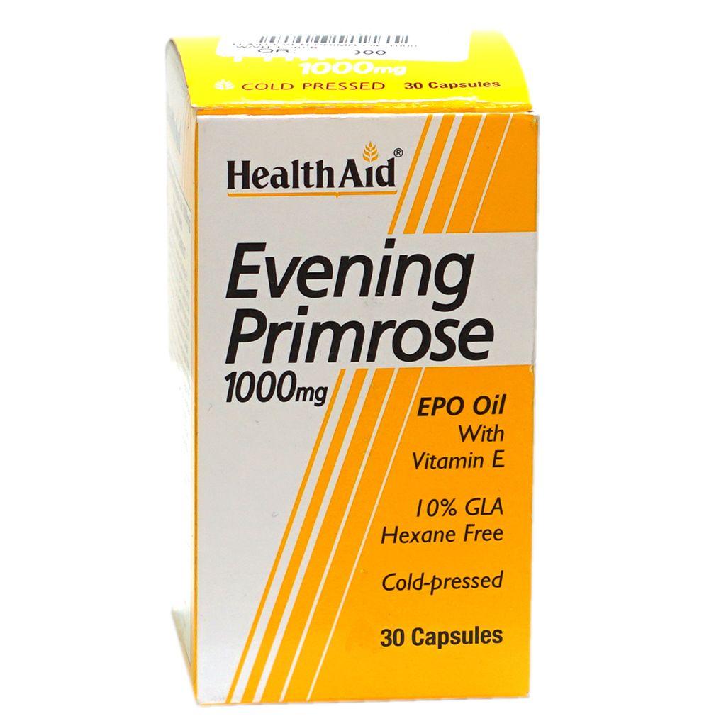 Healthaid Evening Primrose Oil 1000 With Vitamin E 30'S