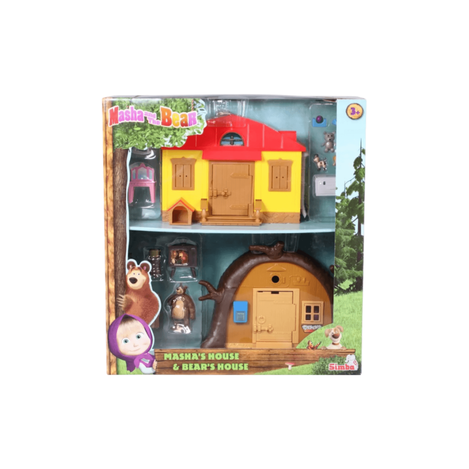 Simba Masha And The Bear Playset Deluxe Play Set