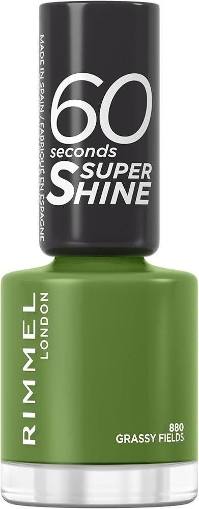 Rimmel London 60 Sec Super Shine Nail Polish 880 Grassy Fields 8 Ml