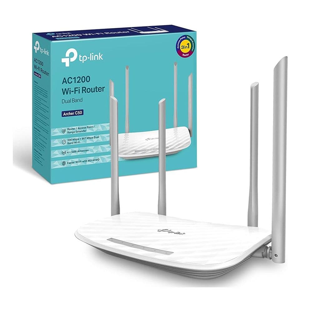 Tp-Link Archer C50 Ac1200 Wireless Dual Band Router