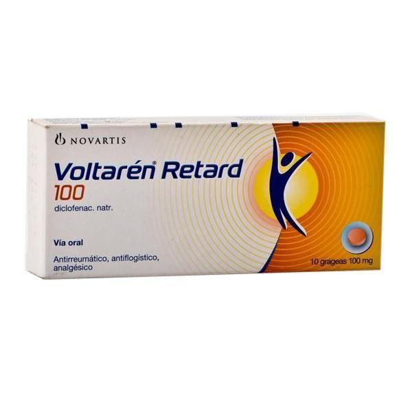 Voltaren Retard 100Mg Tab 10'S