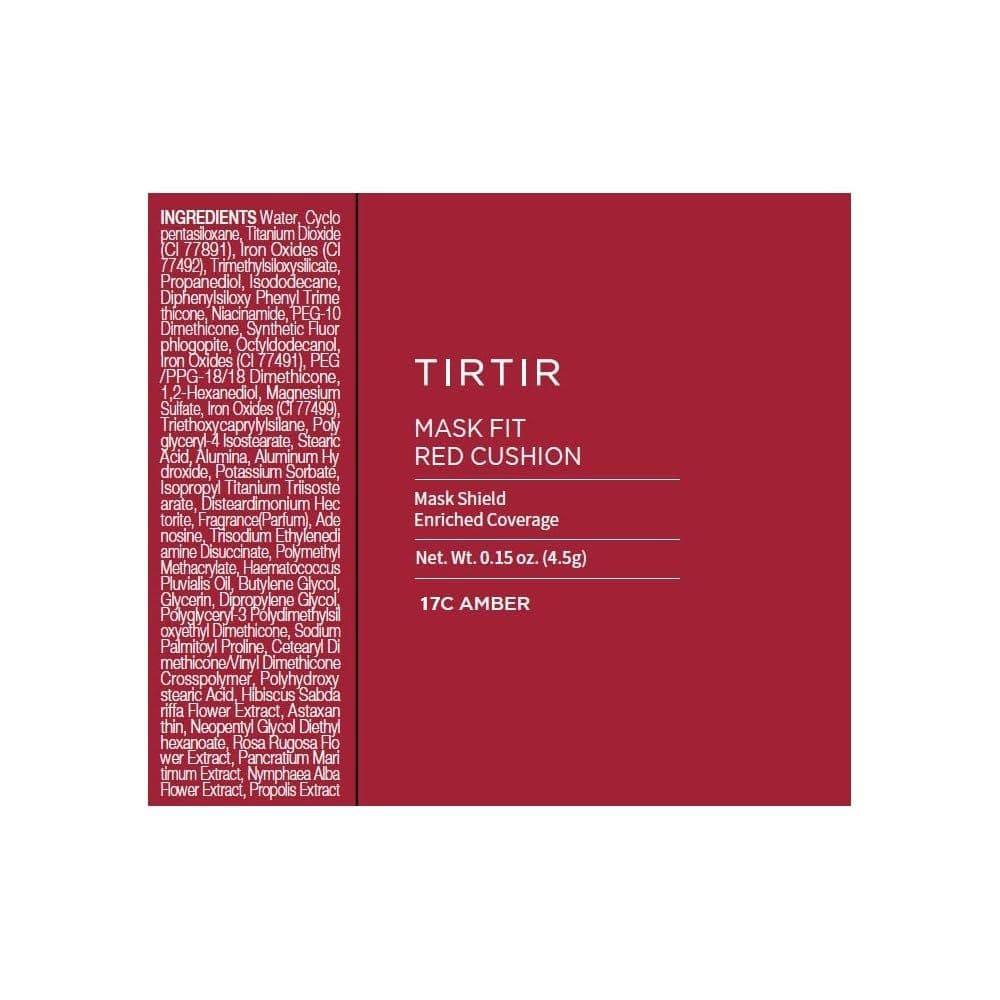 Tirtir Mask Fit Red Cushion 17C Porcelain 4.5G No.12761