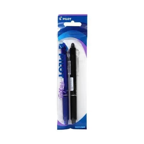 Pilot Frixion Clicker Pen 0.7 2 Colors 2Pcs