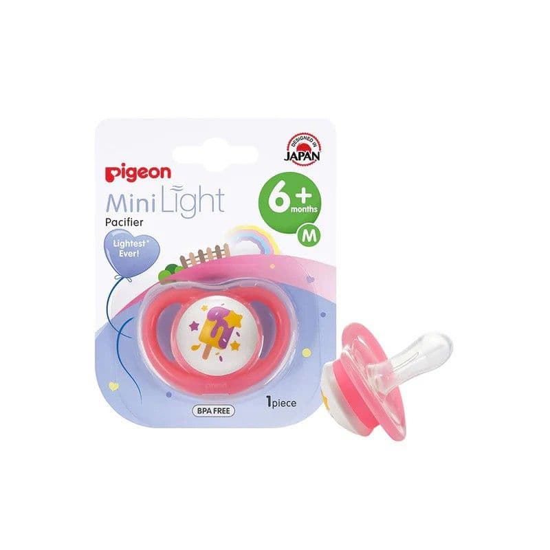 Pigeon Minilight Pacifier Single (L) Girl Ice Cream